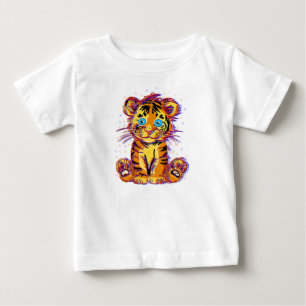 Baby Tiger Doodle: Wild Sweetness and Eye T-Shirt