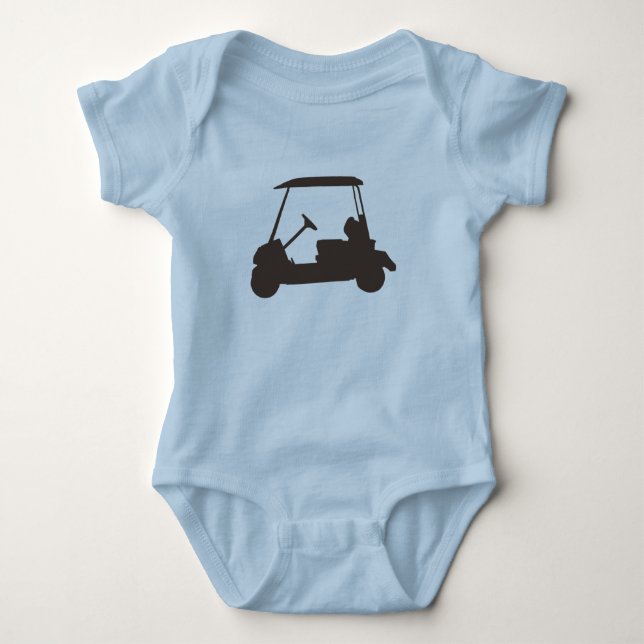 Baby & Toddler Design GOLF CART Bodysuit (Front)