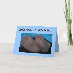 Baby Toes Invitation