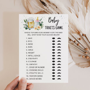 Baby traits Game Baby Is Brewing Pink Card