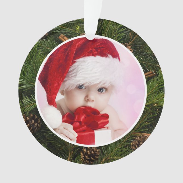 Baby Tree Cute Ornament (Front)