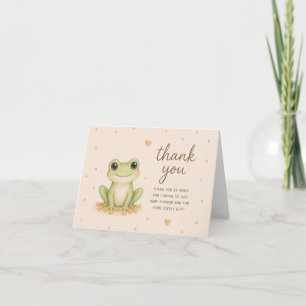 Baby Treefrog Baby Shower Thank You Card