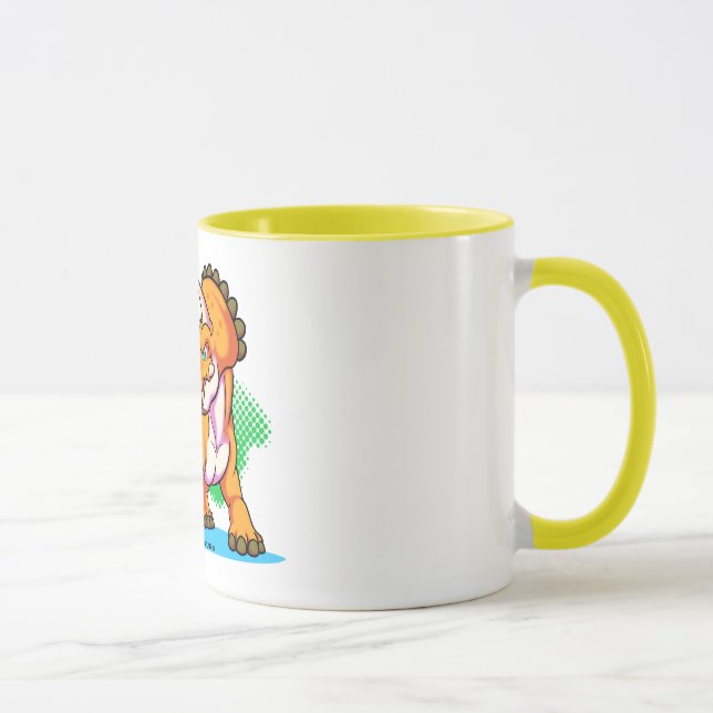 Baby triceratops mug (Right)