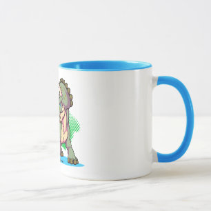 Baby triceratops mug