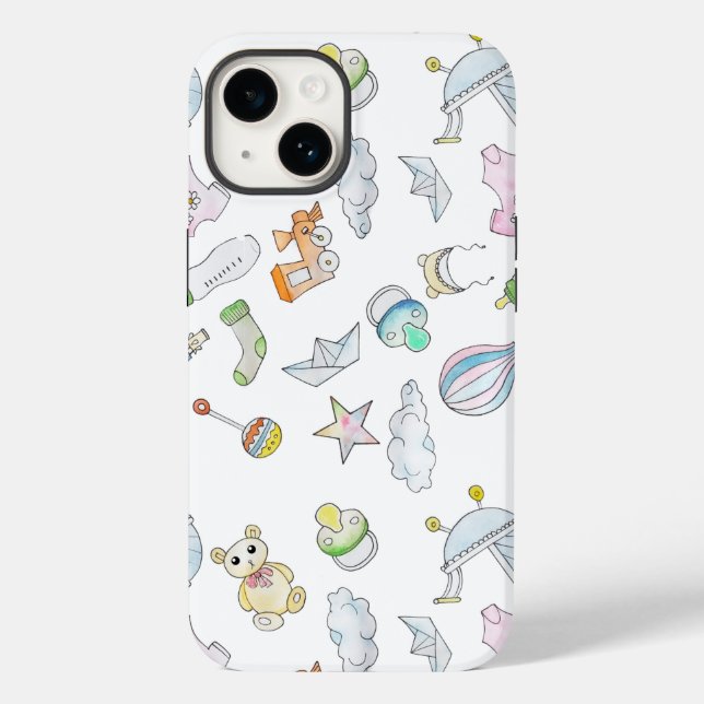Baby Trinkets Case-Mate iPhone Case (Back)