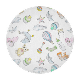 Baby Trinkets Cutting Board