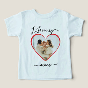 Baby tshirt i love my mum