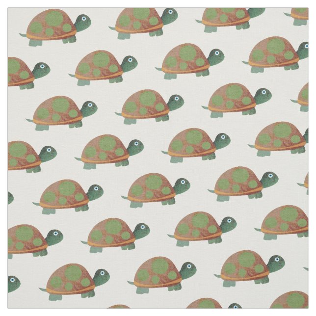 Baby Turtle Fabric (Swatch)