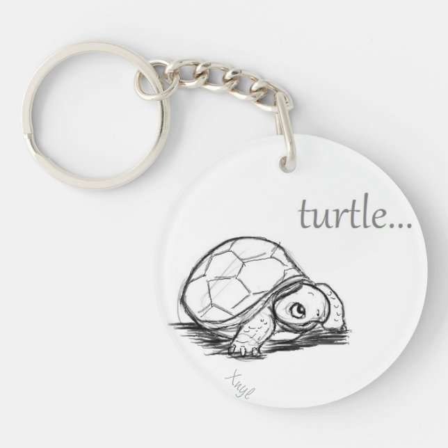Baby Turtle Key Ring (Front)