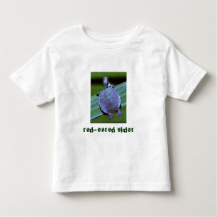 baby turtle, red-eared slider toddler T-Shirt