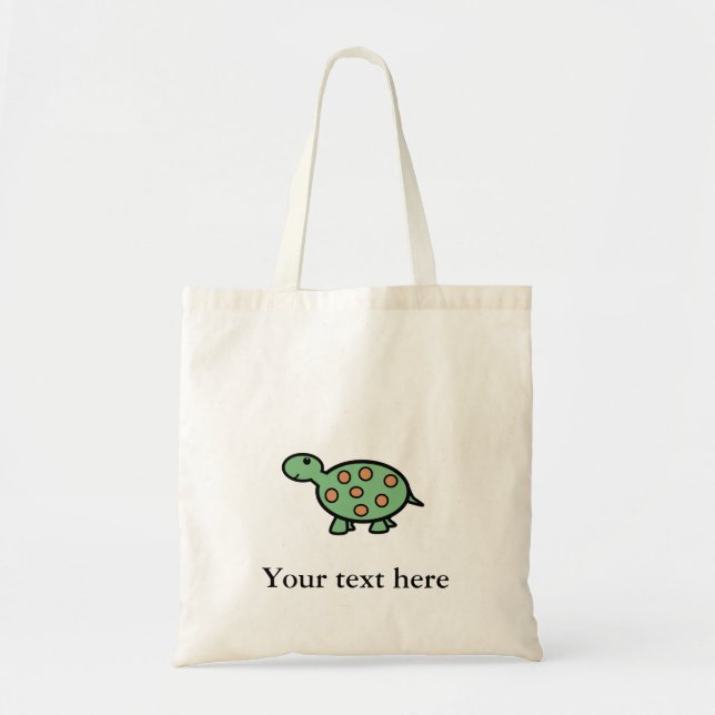 Baby turtle tote bag (Front)