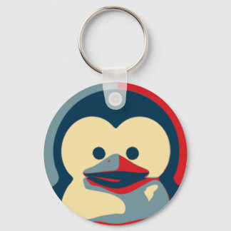Baby Tux Linux Key Ring