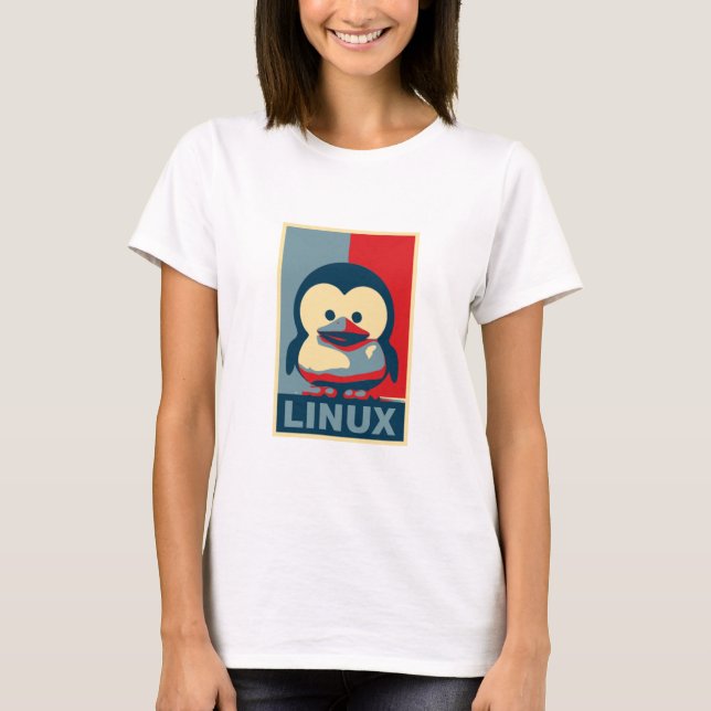 Baby Tux Linux T-Shirt (Front)
