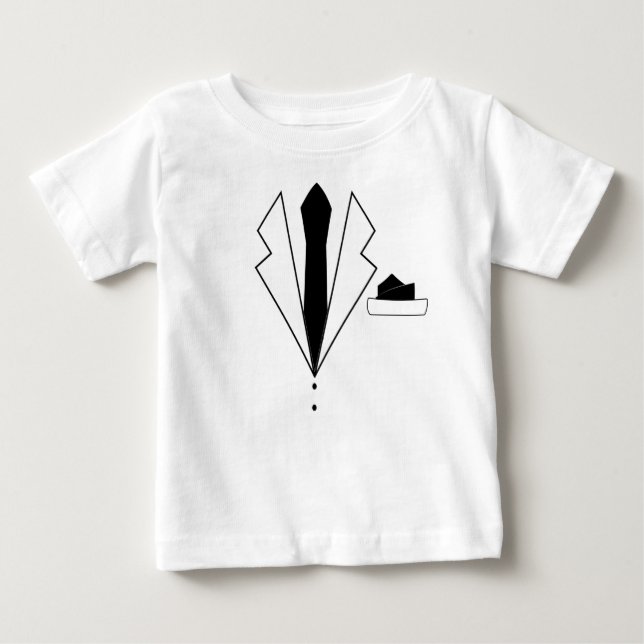 Baby Tuxedo Baby T-Shirt (Front)