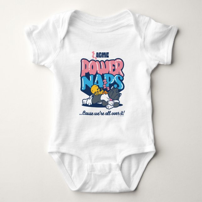 Baby TWEETY™ & SYLVESTER™ Power Naps Bodysuit (Front)