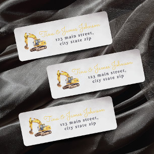 Baby Under Construction Baby Shower Address