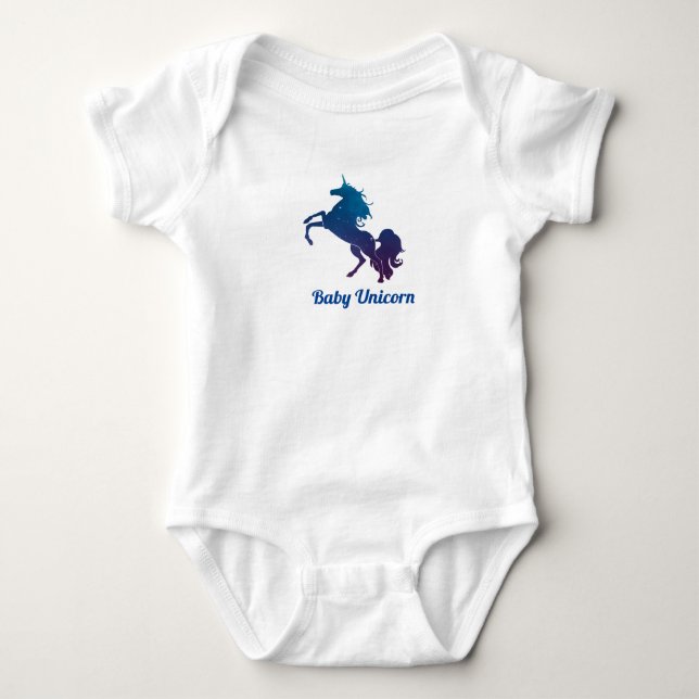 Baby Unicorn Bodysuit (Front)