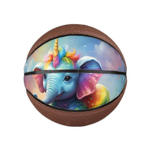 Baby Unicorn Elephant, Mini Basketball