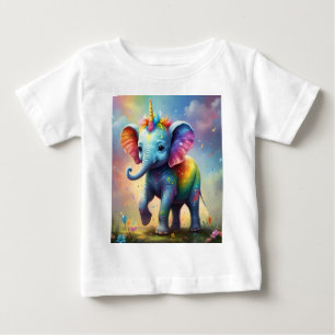 Baby Unicorn Elephant, T-Shirt