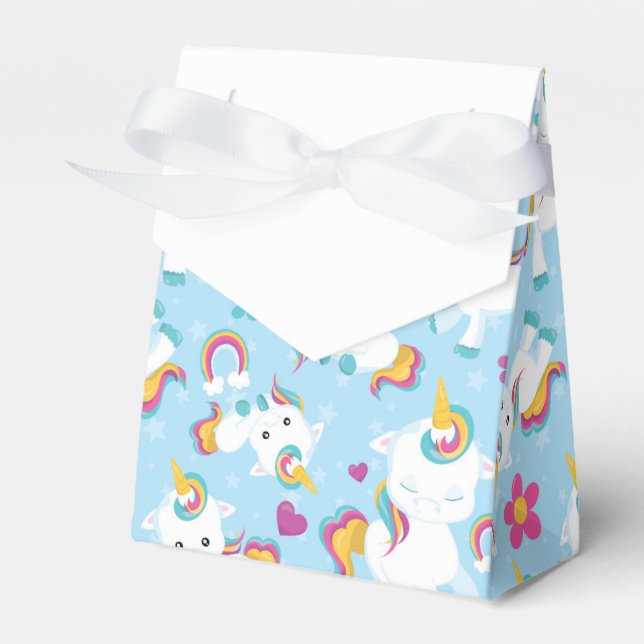 Baby Unicorn Favour Box (Front Side)