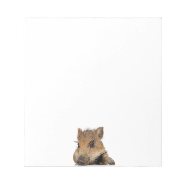 Baby Warthog Notepad (Front)