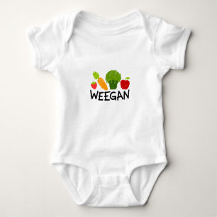 Baby Weegan Bodysuit - Light