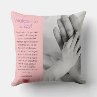 Baby Welcomed Pillow