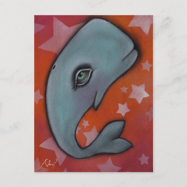 Baby Whale Postcard (Front)