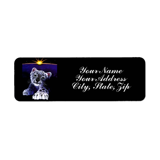 Baby White Tiger (Front)