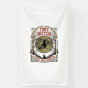 Baby Witch Halloween Shirt for First Spooky Season Banner