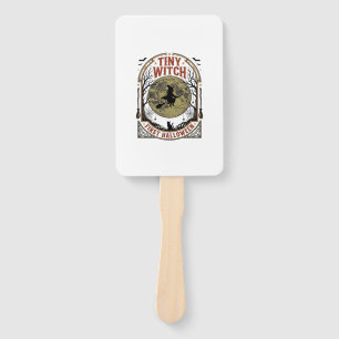Baby Witch Halloween Shirt for First Spooky Season Hand Fan