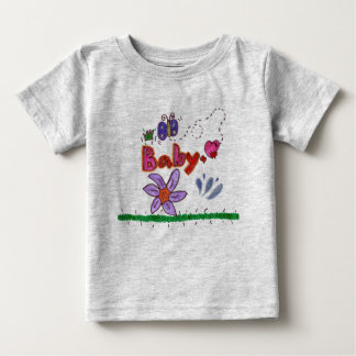 Baby with Butterfly Baby T-Shirt
