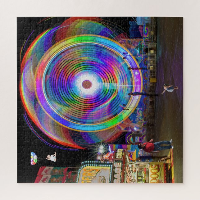 Baby With Helium Balloons Jigsaw Puzzle (Vertical)