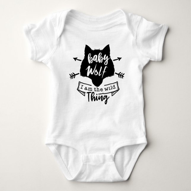 Baby Wolf Family Shirt (Front)