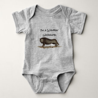 Baby Wombat Warrior T-Shirt Bodysuit