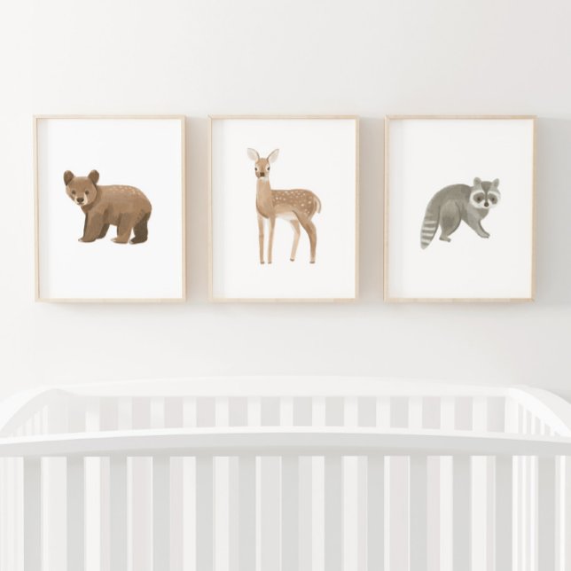 Baby Woodland Animals Nursery Decor (Creator Uploaded)