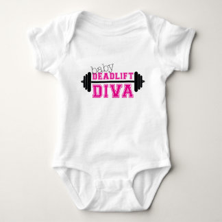 baby workout onesiee- "Deadlift Diva" Bodysuit