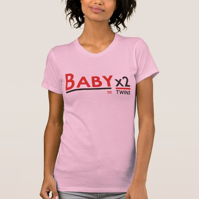 Baby x 2 T-Shirt (Front)