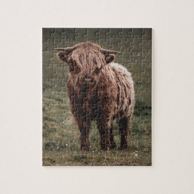 Baby Yak Jigsaw Puzzle (Vertical)