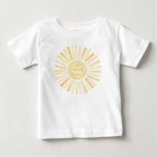 Baby You Are My Sunshine Sun Yellow Orange T-Shirt