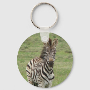 Baby Zebra Keychain
