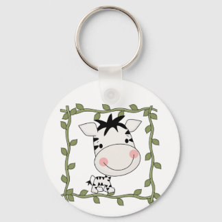 Baby Zebra T-shirts and Gifts Key Ring