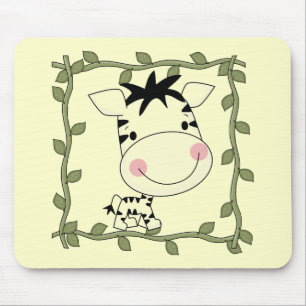 Baby Zebra T-shirts and Gifts Mouse Pad