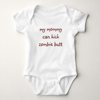 BABY ZOMBIE BUTT KICKER ONE-SIE BODYSUIT