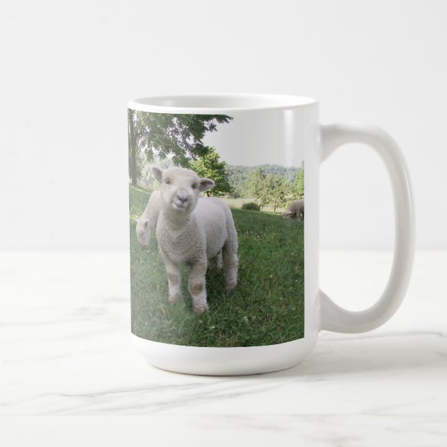 Babydoll Southdown Lambs Coffee Mug (Right)
