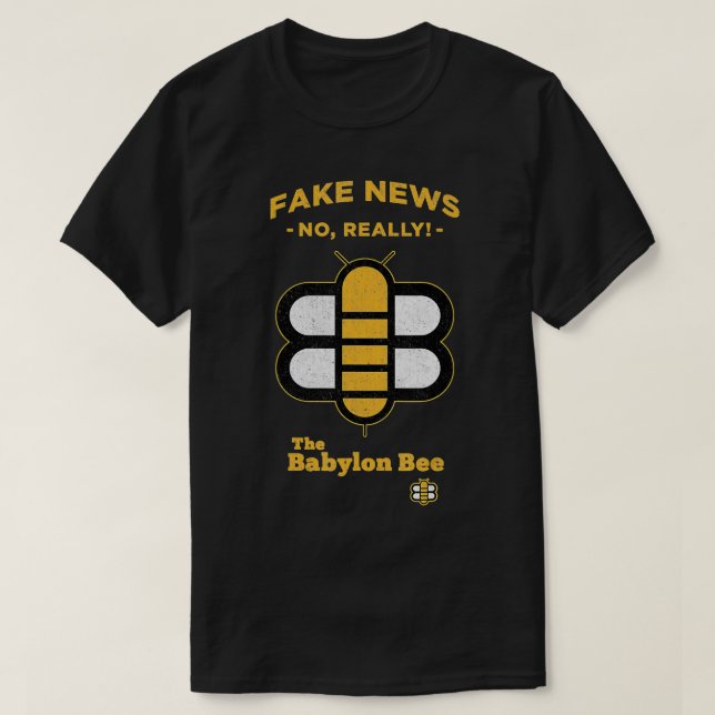 Babylon Bee  Funny 2024 Election Fake News You Can T-Shirt (Design Front)