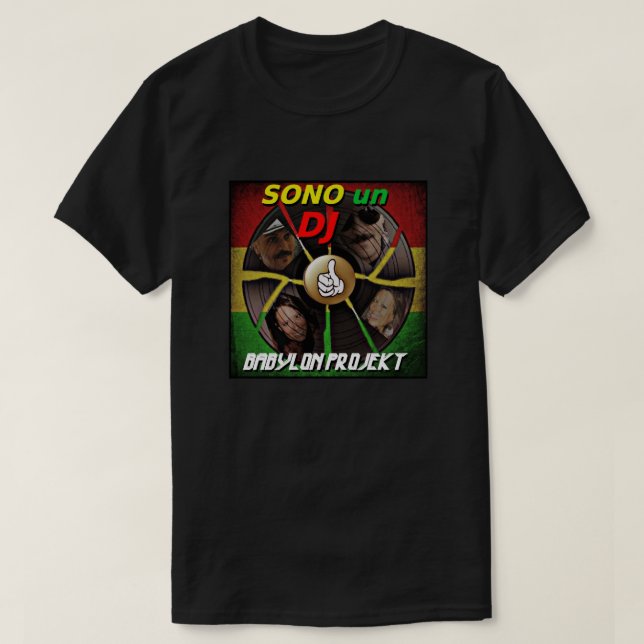 Babylon Projekt - Sono un DJ (2) T-Shirt (Design Front)