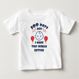 Baby's 100 Days Celebration |100th Day Baby Shower T-Shirt