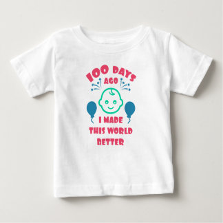 Baby's 100 Days Celebration |100th Day Baby Shower T-Shirt