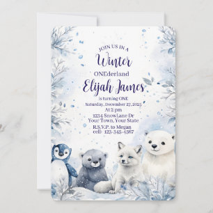 Baby's 1st Birthday Invitation 